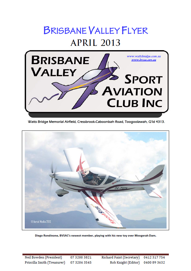 View the Brisbane Valley Flyer -April 2013