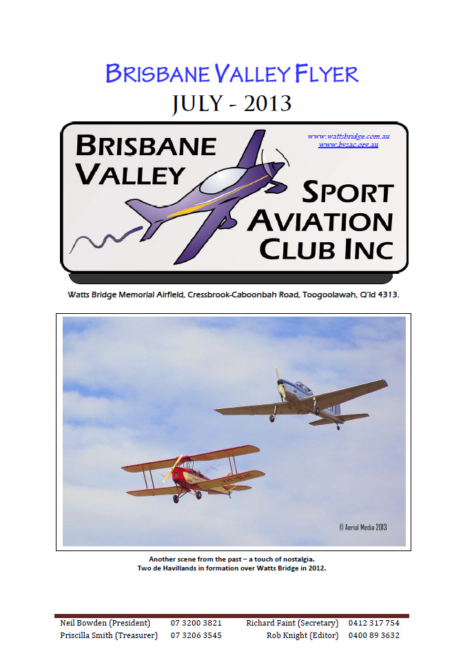 View the Brisbane Valley Flyer - July 2013