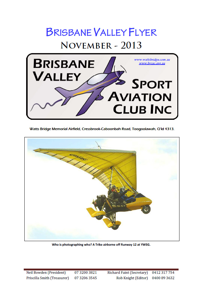 View the Brisbane Valley Flyer - November 2013