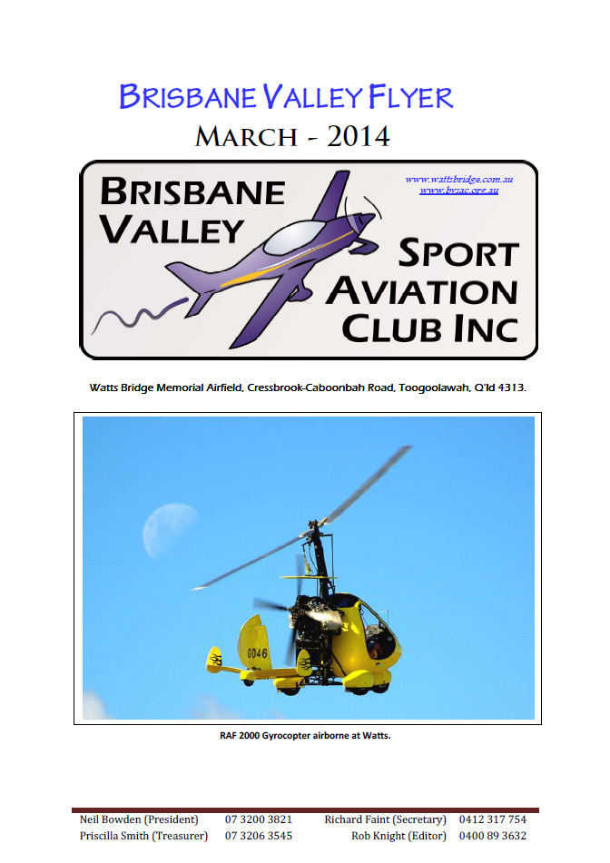 View the Brisbane Valley Flyer - March 2014