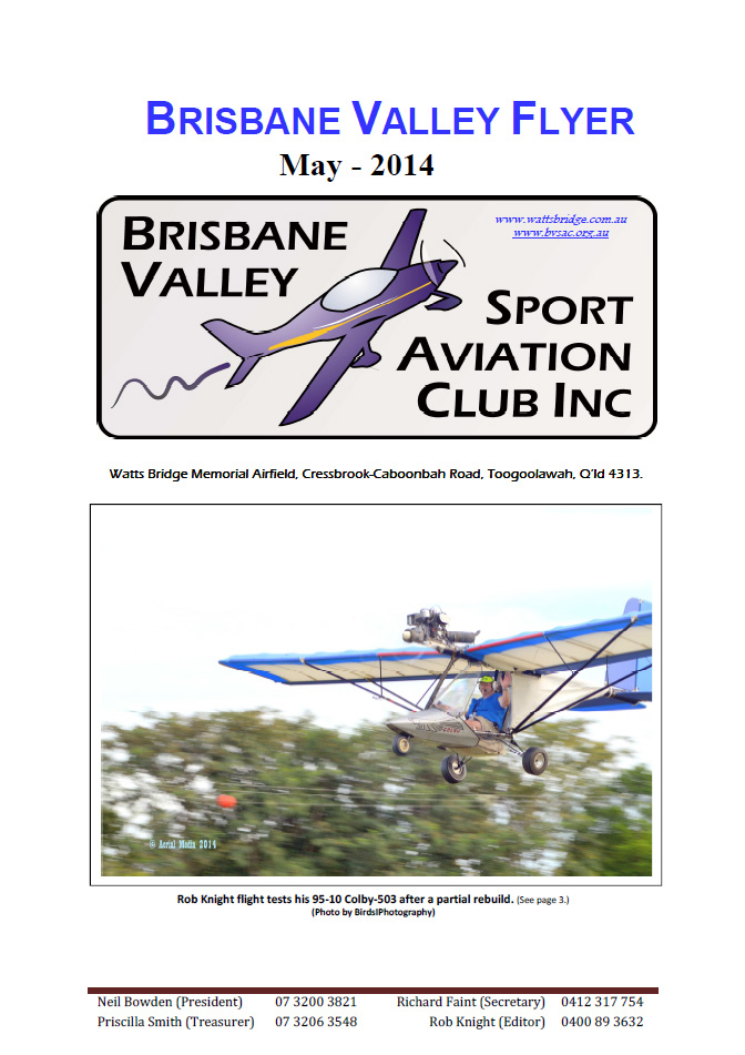View the Brisbane Valley Flyer - May 2014