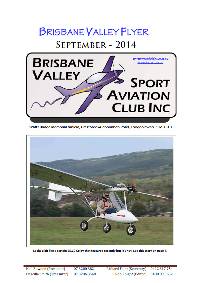 View the Brisbane Valley Flyer - September 2014