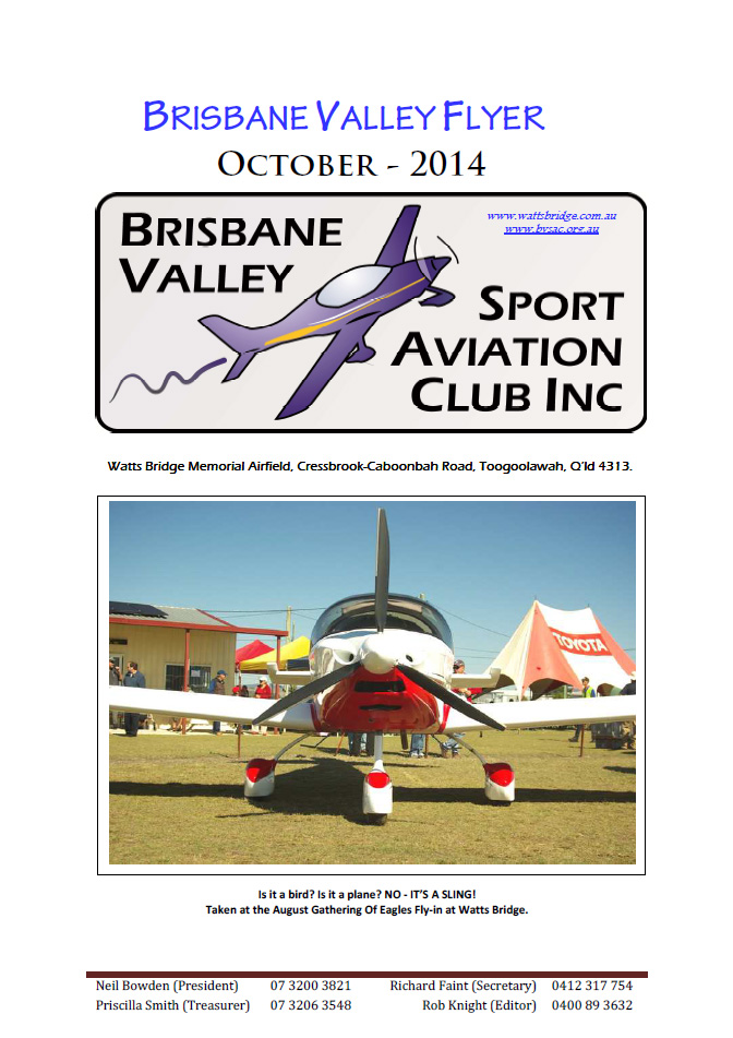 View the Brisbane Valley Flyer - October 2014