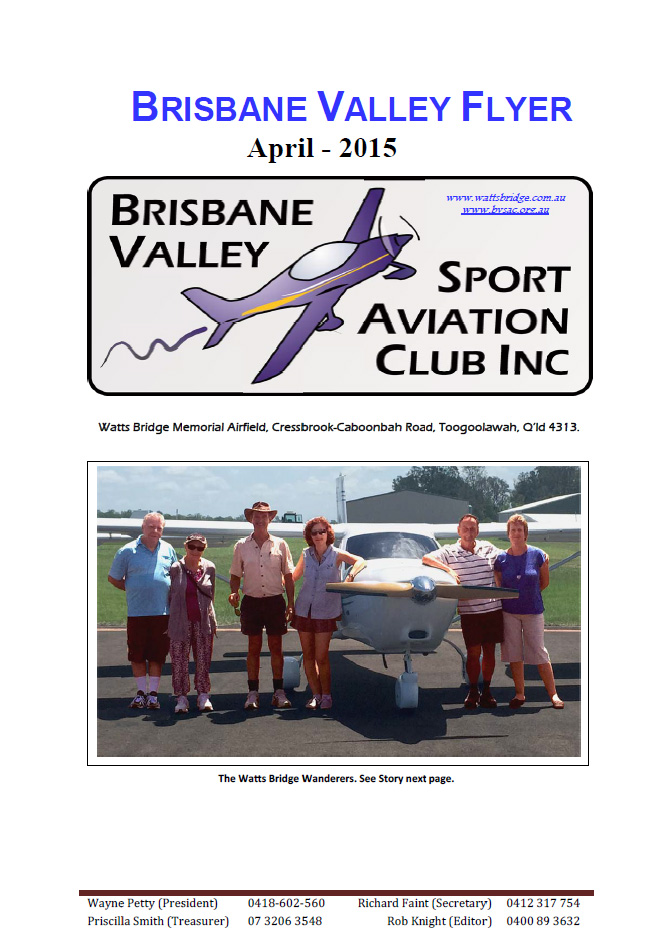 View the Brisbane Valley Flyer -April 2015