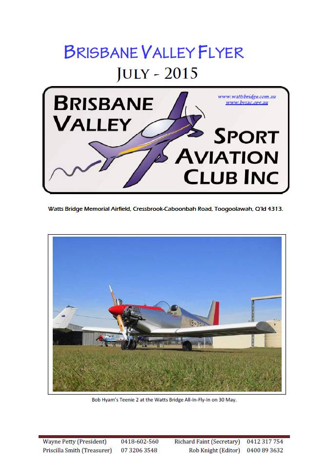 View the Brisbane Valley Flyer - July 2015