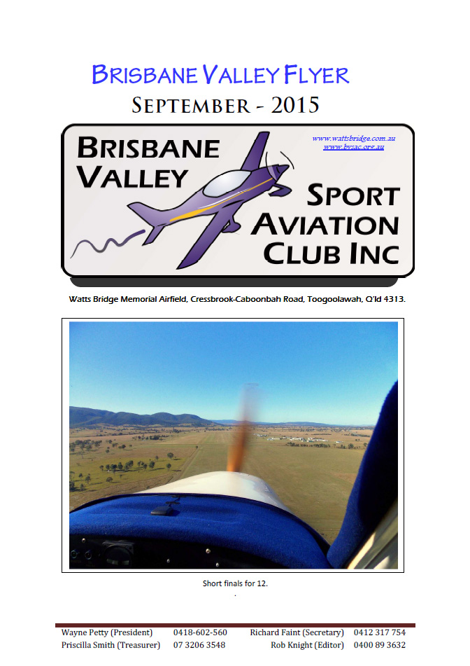 View the Brisbane Valley Flyer - September 2015