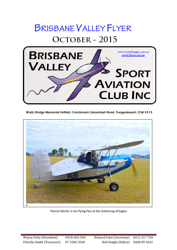 View the Brisbane Valley Flyer - October 2015