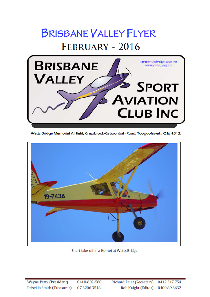 View Brisbane Valley Flyers - 2016