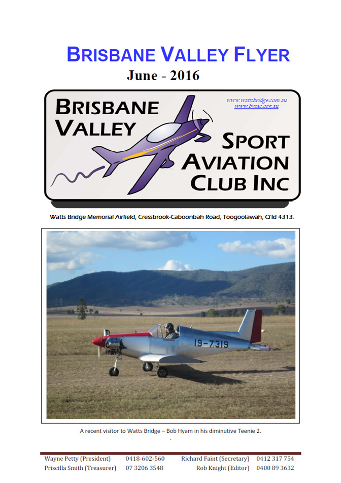 View the Brisbane Valley Flyer - June 2016