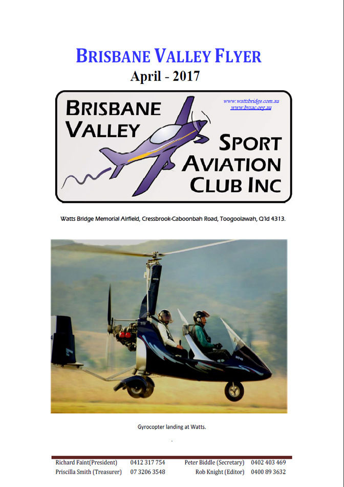 View the Brisbane Valley Flyer -April 2017