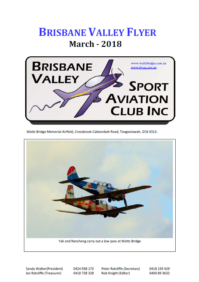 View the Brisbane Valley Flyer - March 2018