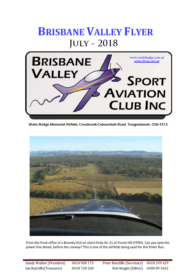 View the Brisbane Valley Flyer - July 2018