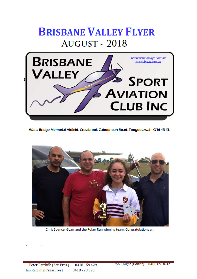 View the Brisbane Valley Flyer - August 2018