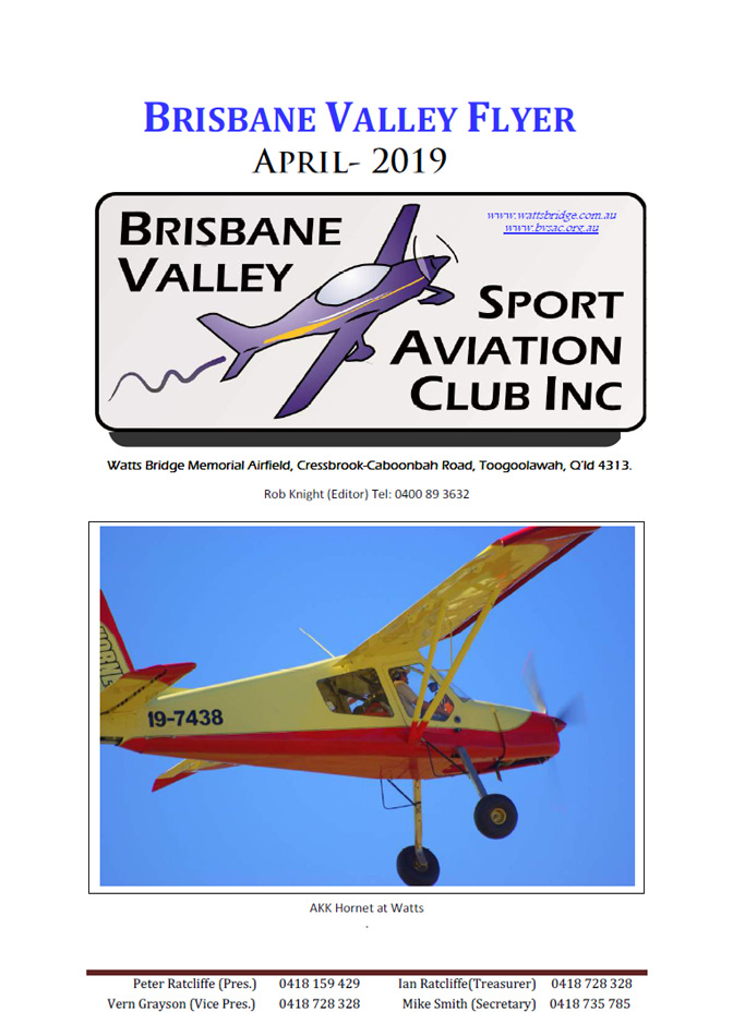 View the Brisbane Valley Flyer - April 2019