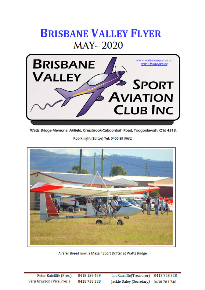 View the Brisbane Valley Flyer - Mayl 2020