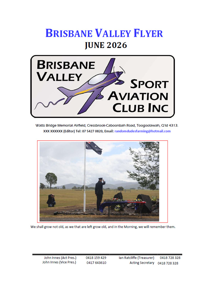 View the Brisbane Valley Flyer - June 2026