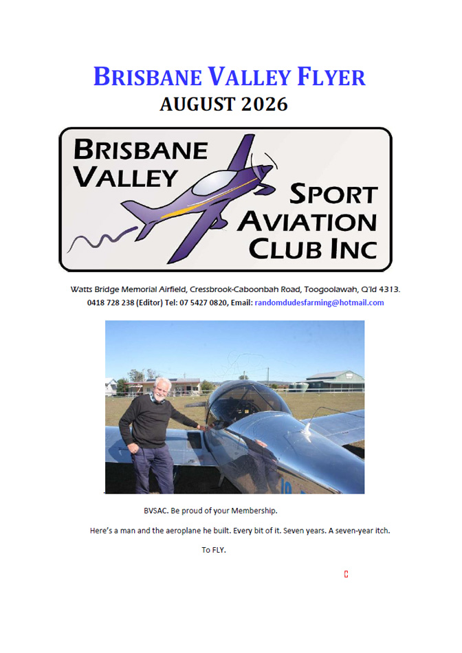 View the Brisbane Valley Flyer - August 2026