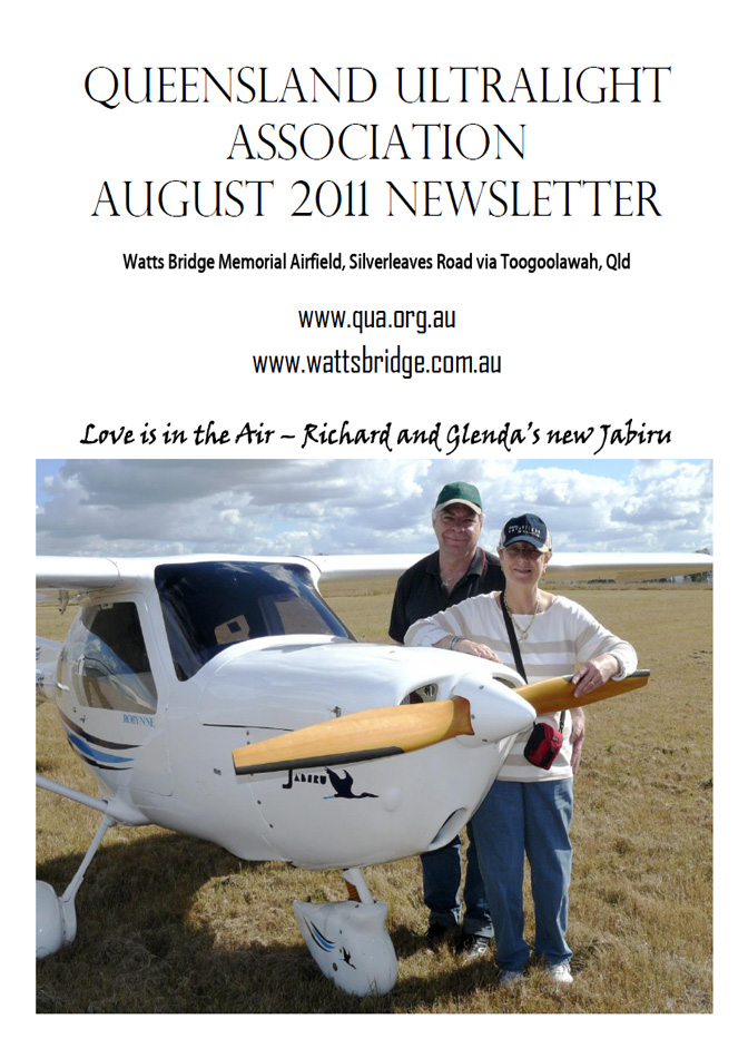 View the QUA Newsletter - August 2011